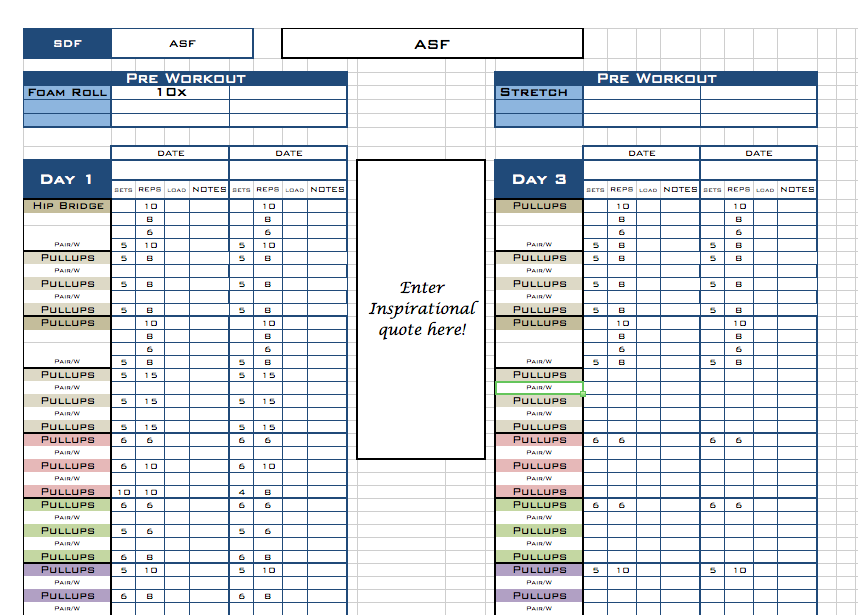 Templates For Personal Trainers Free Programs, Utilities and Apps